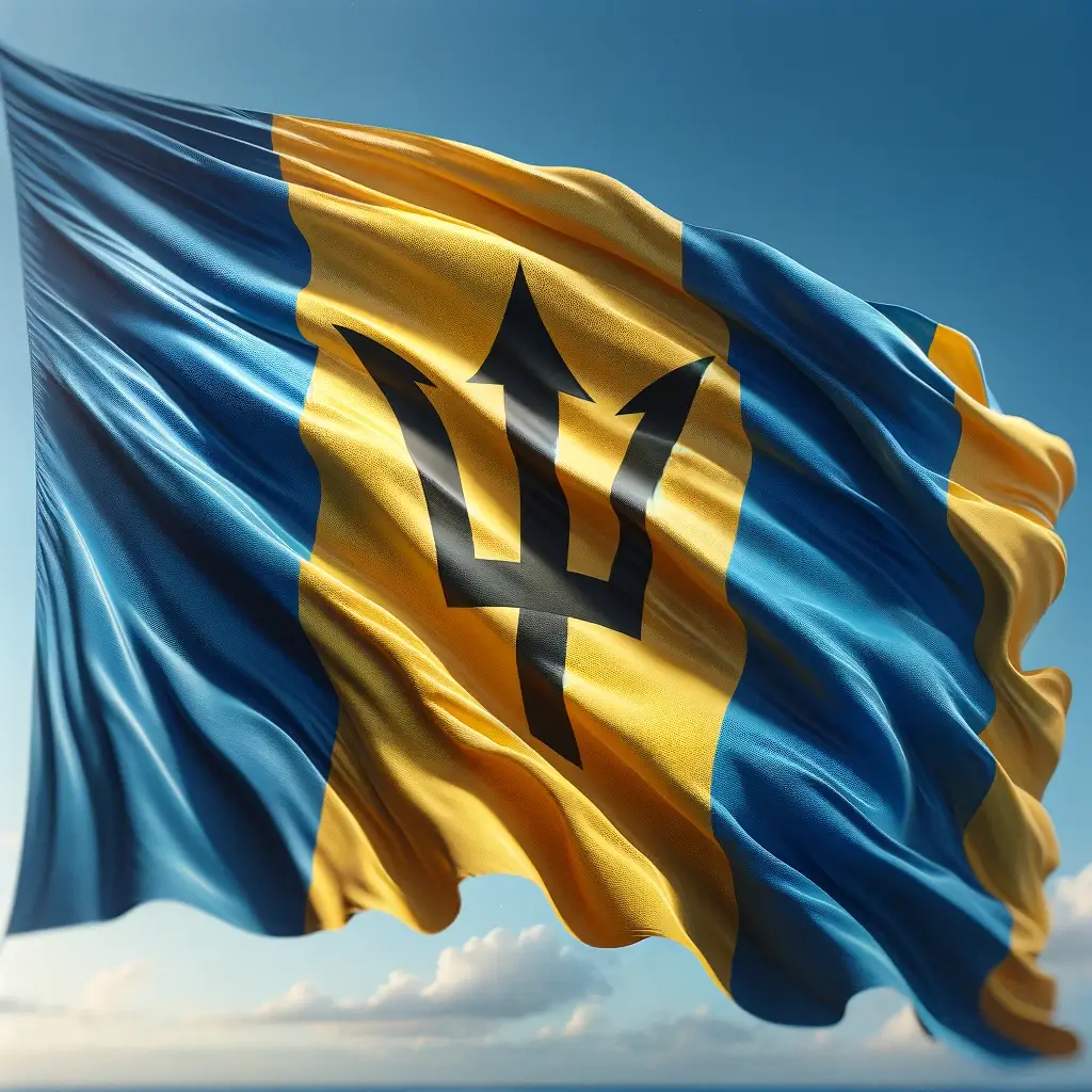 Barbados Flag