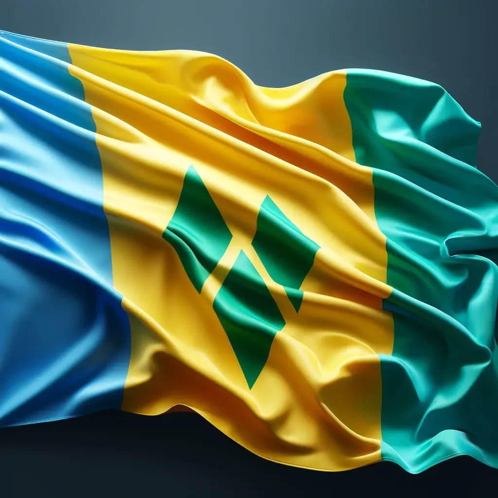 St. Vincent & the Grenadines Flag