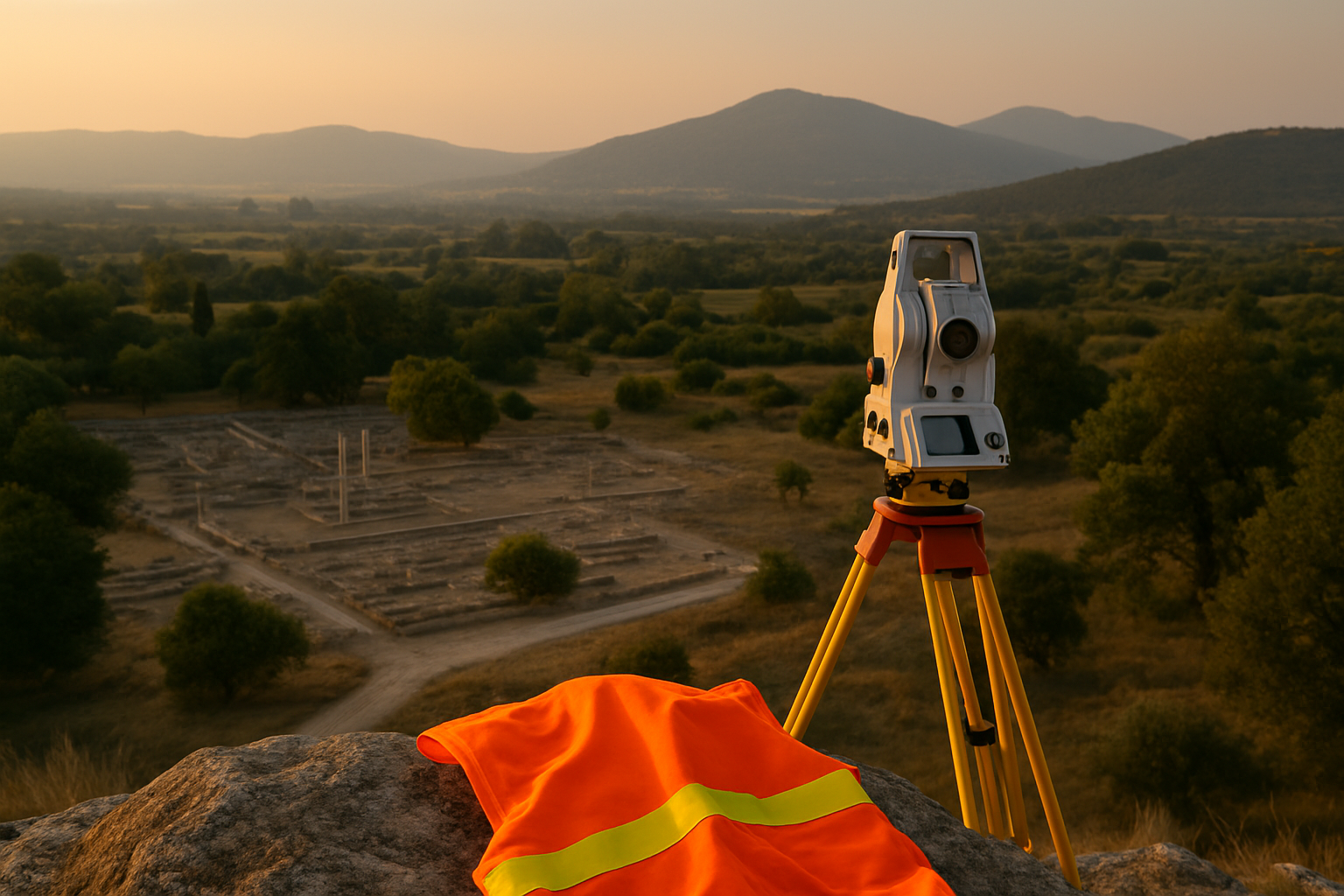 Surveying in action