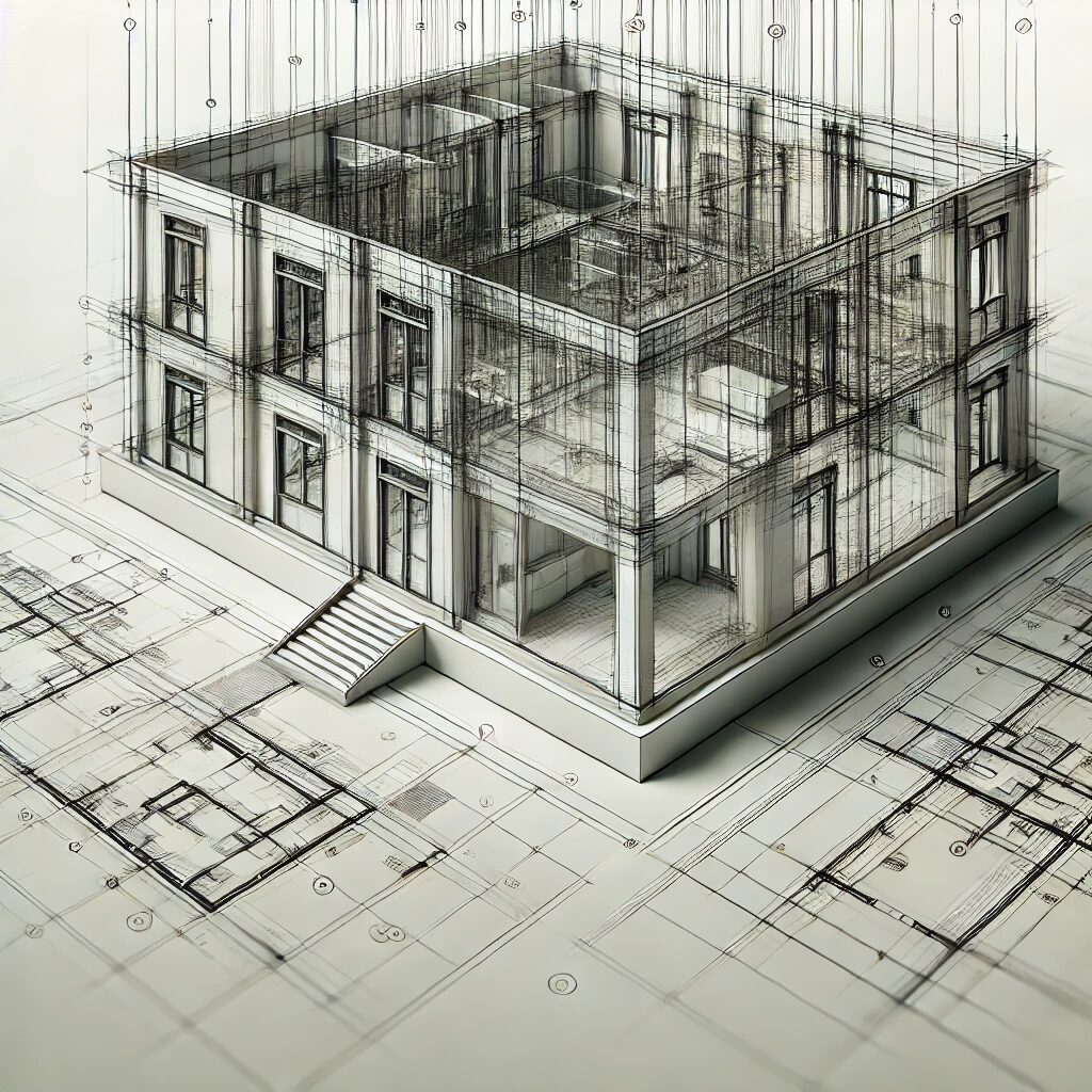 As-Built Survey Illustration