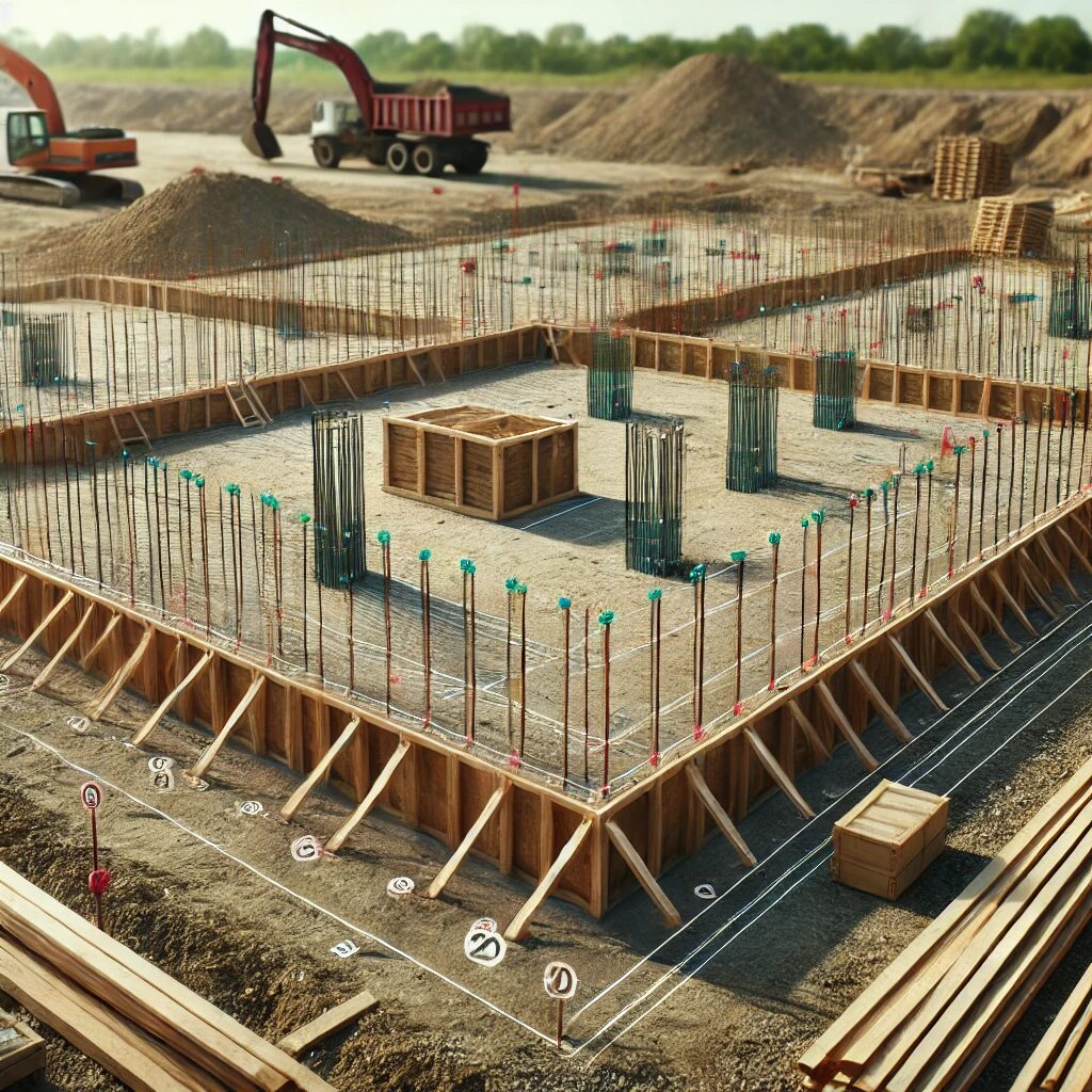 Road alignment staking